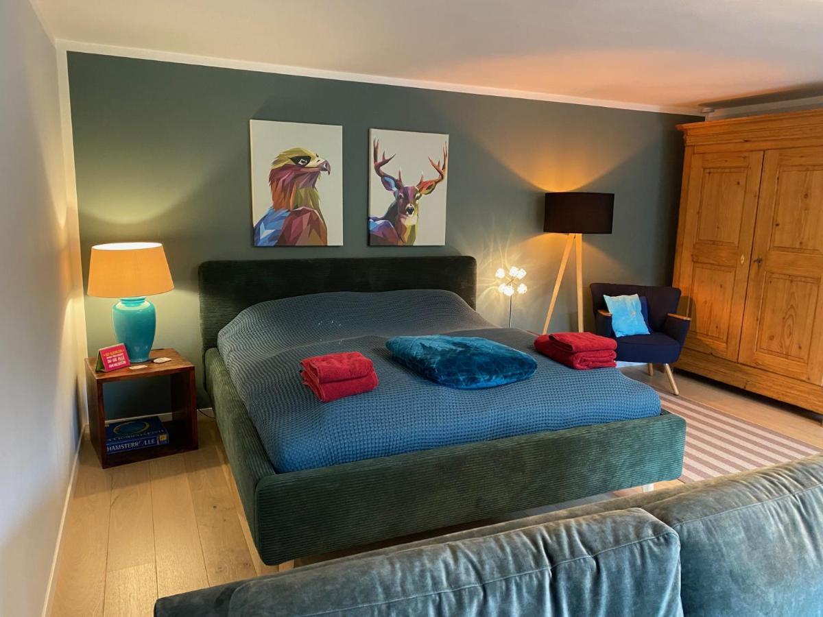 Schoene Wohnung Mit Ausblick Und Gartensitzplatz Lorrach Bagian luar foto